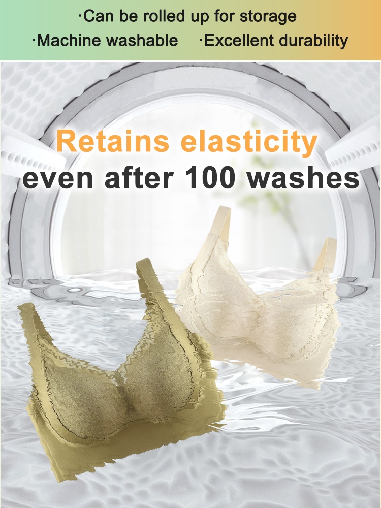 Plus Size Bra 3D Wireless Lift & Anti-sagging, Full-cover Slimming Cup For A Sleek Looks VEIMIA