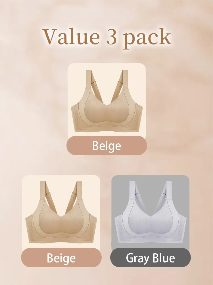 The Most Comfortable Minimizer Bra Seamless Foundation Color With Soft Support For Anti-sagging VEIMIA 