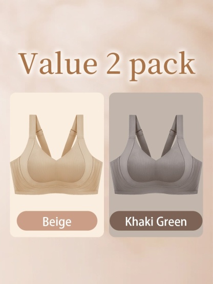 Soft Support Minimizer Bra Seamless Anti-Sagging Comfort Extended Sizes VEIMIA