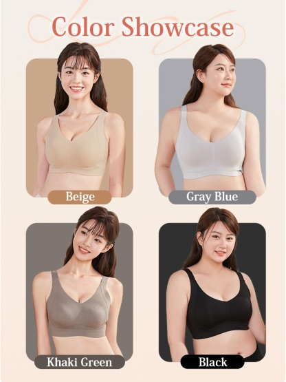 Soft Support Minimizer Bra Seamless Anti-Sagging Comfortable Hong Kong Commute VEIMIA