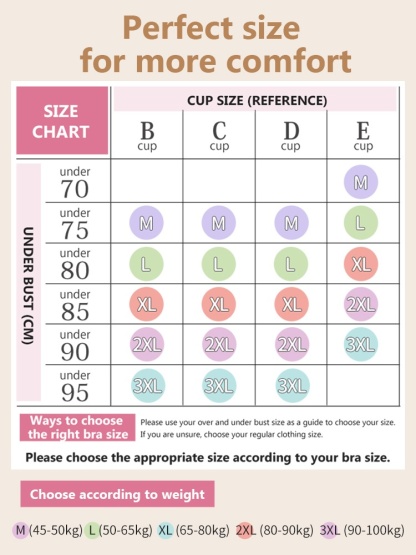 Seamless Minimizer Bra Soft Support Anti-Sagging Comfort Adhesive Strapless VEIMIA