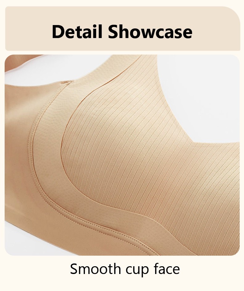 Seamless Minimizer Bra Anti-Sagging Comfort Soft Support Cardio Proof VEIMIA​