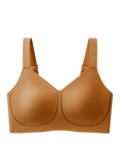 Plus Size Minimizer Bras Visually Slim In 1S With Wireless Design & Wide Straps For Pressure-free Bands VEIMIA