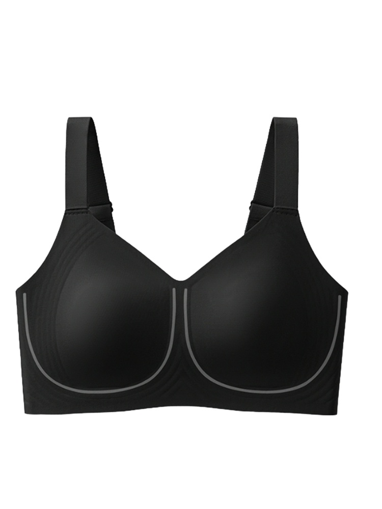 Plus Size Minimizer Bras Visually Slim In 1S With Wireless Design & Wide Straps For Pressure-free Materials VEIMIA