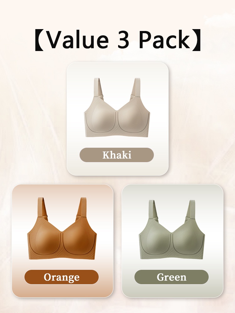 Plus Size Minimizer Bras Visually Slim In 1S With Wireless Design & Wide Straps For Pressure-free Shapes VEIMIA