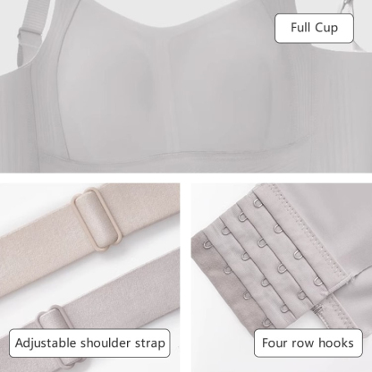 Seamless Back Smoothing Minimizer Bra Stable Full Coverage VEIMIA