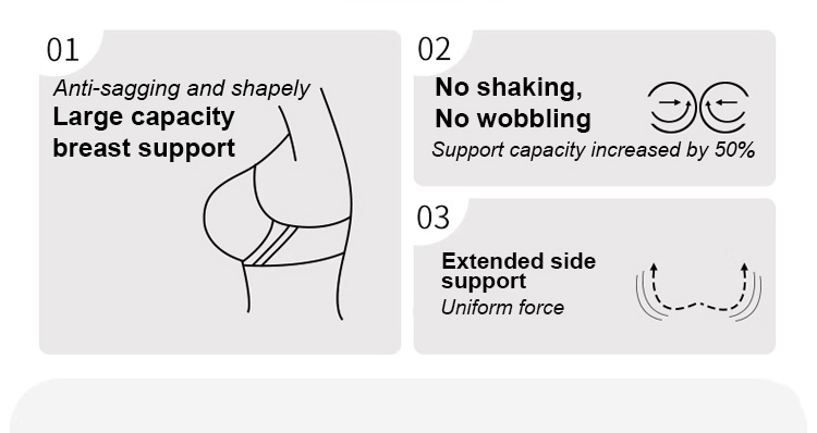 Ultra Breathable Full Coverage Plus Size Bras For Back Slimming VEIMIA