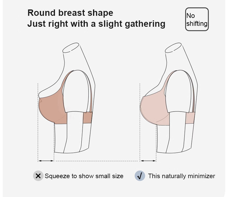 Ultra Breathable Plus Size Bra For Back Slimming VEIMIA