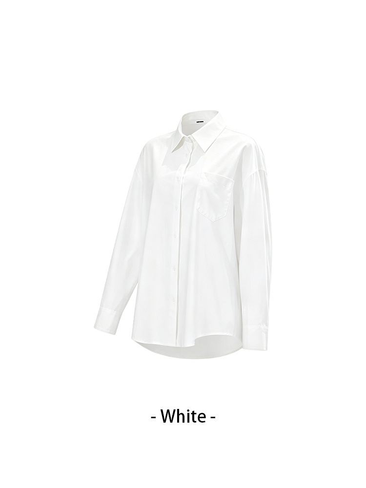 White long sleeve UV protection jacket product display - VEIMIA