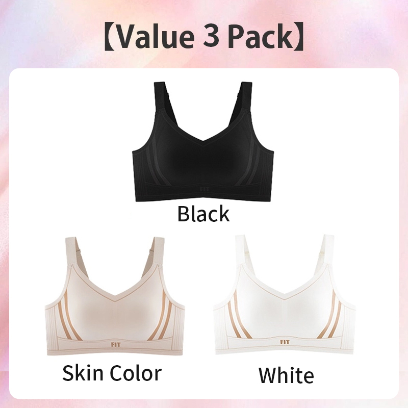 Sports Style Full Coverage Minimizer Bra Seamless Cloud Sense Comfortable Support VEIMIA