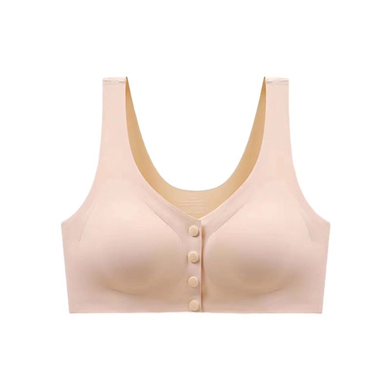 Front Closure Post Surgery Mastectomy Bras With Pockets For Womens Breast Prosthesis VEIMIA