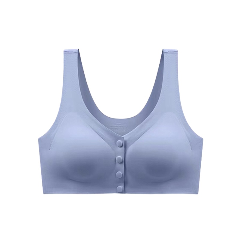 Front Closure Post Surgery Mastectomy Bra With Pockets For Womens Breast Prosthesis VEIMIA