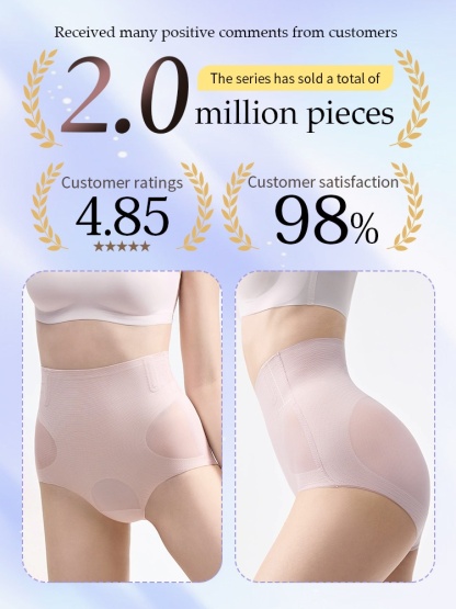 Postpartum Shapewears Panty High-waist Tummy Controls With Zoned Compression, 5D Butt-Lifting Tech & No-Roll Waistband For Moms VEIMIA