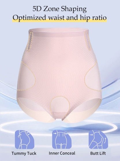 Postpartum Shapewear Panties High-waists Tummy Controls With Zoned Compression, 5D Butt-Lifting Tech & No-Roll Waistband For Moms VEIMIA