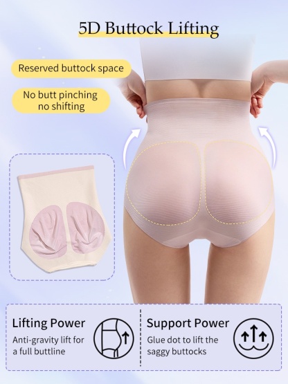 Postpartum Shapewears Panties High-waists Tummy Controls With Zoned Compression, 5D Butt-Lifting Tech & No-Roll Waistband For Moms VEIMIA