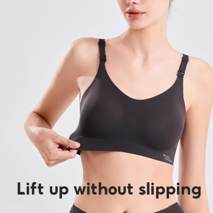 Thin Jelly Stripe Seamless Pregnancy Bra Comfort Wireless Breastfeeding Nursing Bralette VEIMIA
