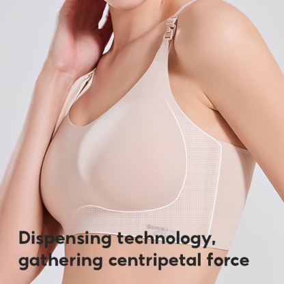 Thin Jelly Stripe Seamless Pregnancy Bra Comfort Wireless Breastfeeding Nursing Bralettes VEIMIA
