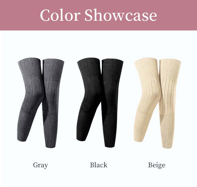 3-5 Pairs Premium Knee Sleeves Thermal ​​Locks​​, Comfortable Without Constraint & Extended Design VEIMIA