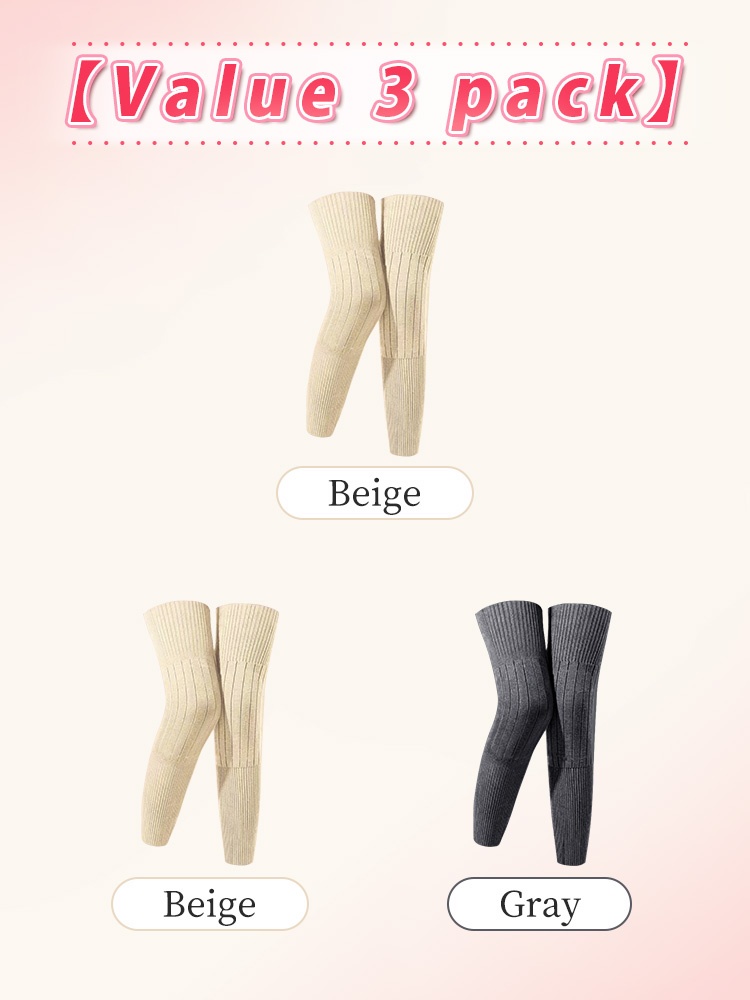 3-5 ​​Packs​​ Premium Knee Sleeves Thermal Lock, Comfortable Without Constraint & Extended ​​Designs​​ VEIMIA