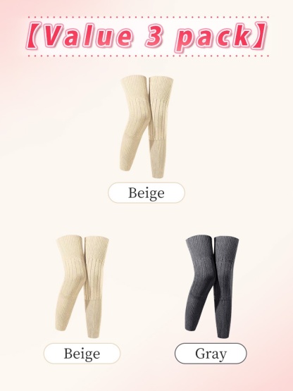3-5 ​​Packs​​ Premium Knee Sleeves Thermal Lock, Comfortable Without Constraint & Extended ​​Designs​​ VEIMIA