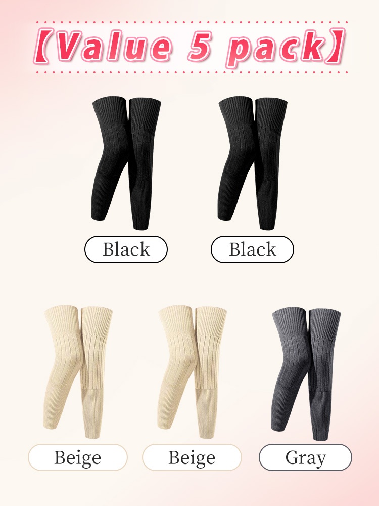 3-5 ​​Packs​​ Premium Knee ​​Sleeve​​ Thermal ​​Locks​​, Comfortable Without ​​Constraints​​ & Extended ​​Designs​​ VEIMIA