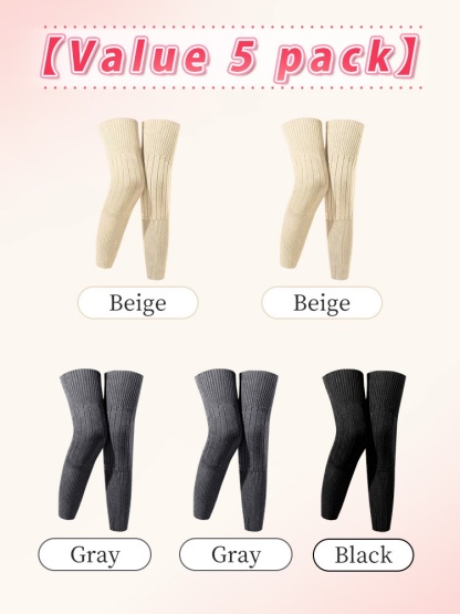 3-5 ​​Packs​​ Premium Knee ​​Sleeve​​ Thermal Lock, Comfortable Without Constraint & Extended ​​Designs​​ VEIMIA