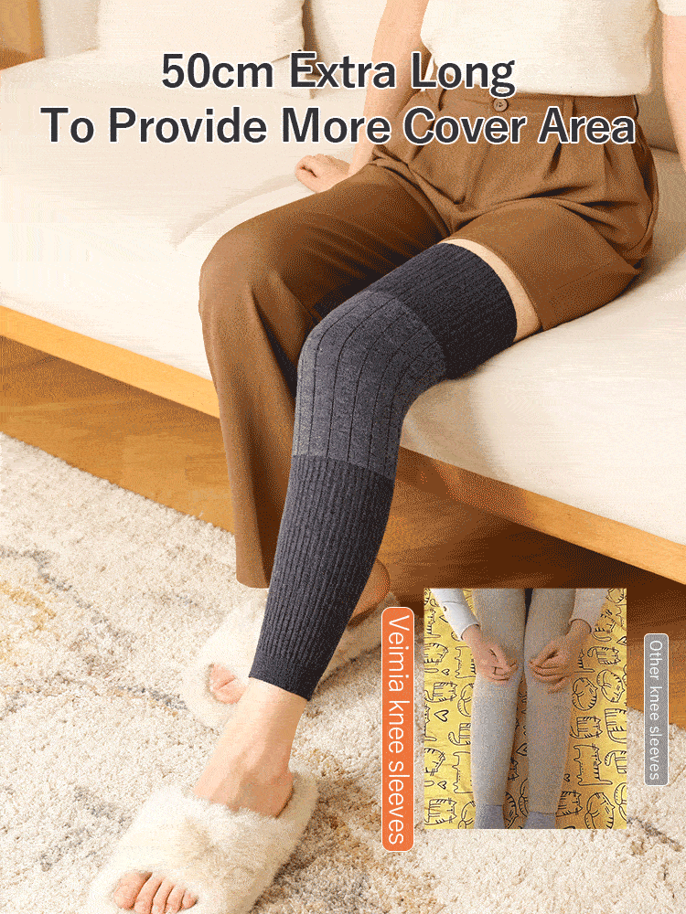 3-5 Pairs Premium Knee ​​Sleeve​​ Thermal Lock, Comfortable Without Constraint & Extended ​​Designs​​ VEIMIA