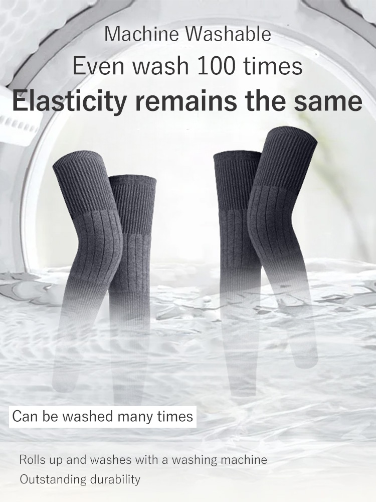 3-5 ​​Packs​​ Premium Knee Sleeves Thermal Lock, Comfortable Without Constraint & Extended Design VEIMIA