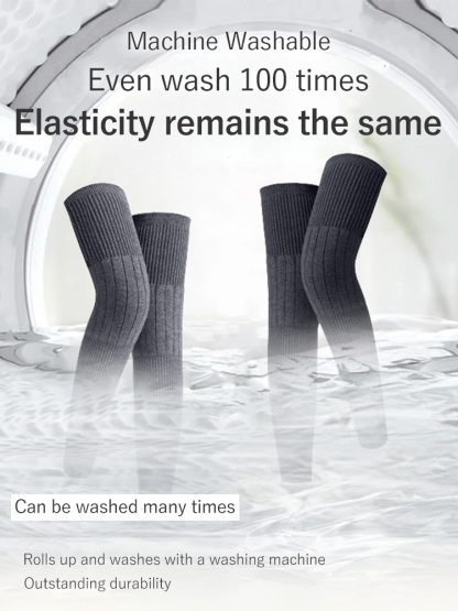 3-5 ​​Packs​​ Premium Knee Sleeves Thermal Lock, Comfortable Without Constraint & Extended Design VEIMIA