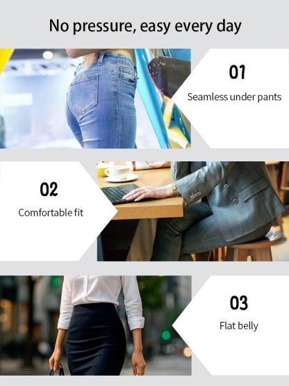 Premium Shapewear Shorts High Waisted Bodies Shapers, Tummy Control With Pelvic Corrections For 3D Butt Support VEIMIA
