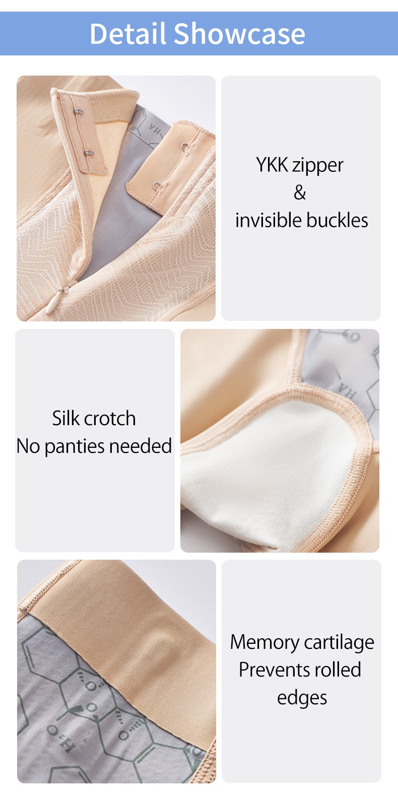 Premium Shapewear Shorts High Waisted Body Shapers, Tummy Controls With Pelvic Correction For 3D Butt Support VEIMIA