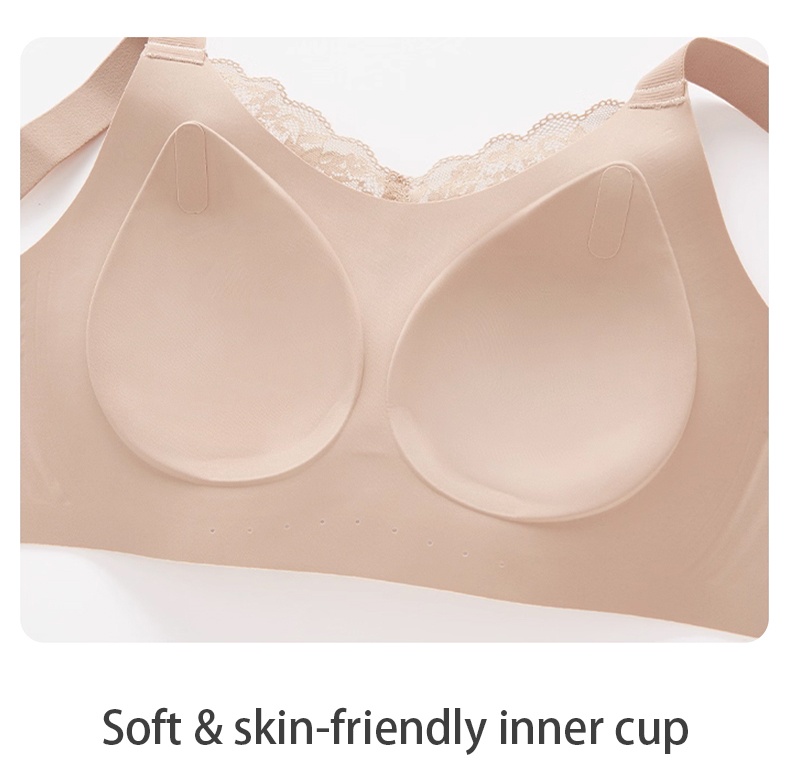 Pressure-free Minimizer Bra Full Coverage Slimmings, Anti-sagging & Wireless Comforts VEIMIA