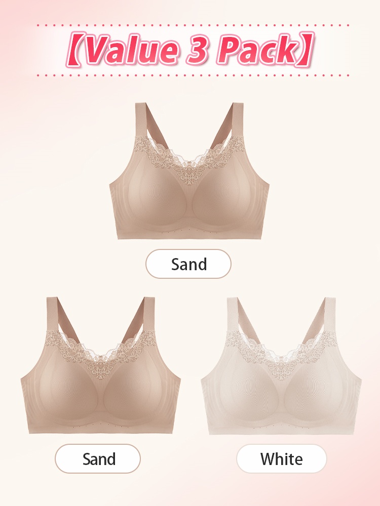 Pressure-free Minimizer Bra Full Coverage Contouring, Anti-sagging & Wireless Feel VEIMIA