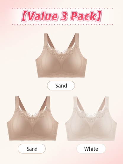 Pressure-free Minimizer Bra Full Coverage Contouring, Anti-sagging & Wireless Feel VEIMIA