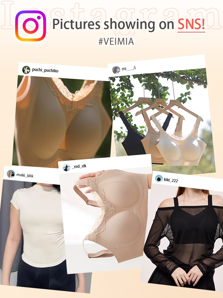 Pressure-free Minimizer Bra Full Fit Shaping, Anti-sagging & Wireless Comfort VEIMIA