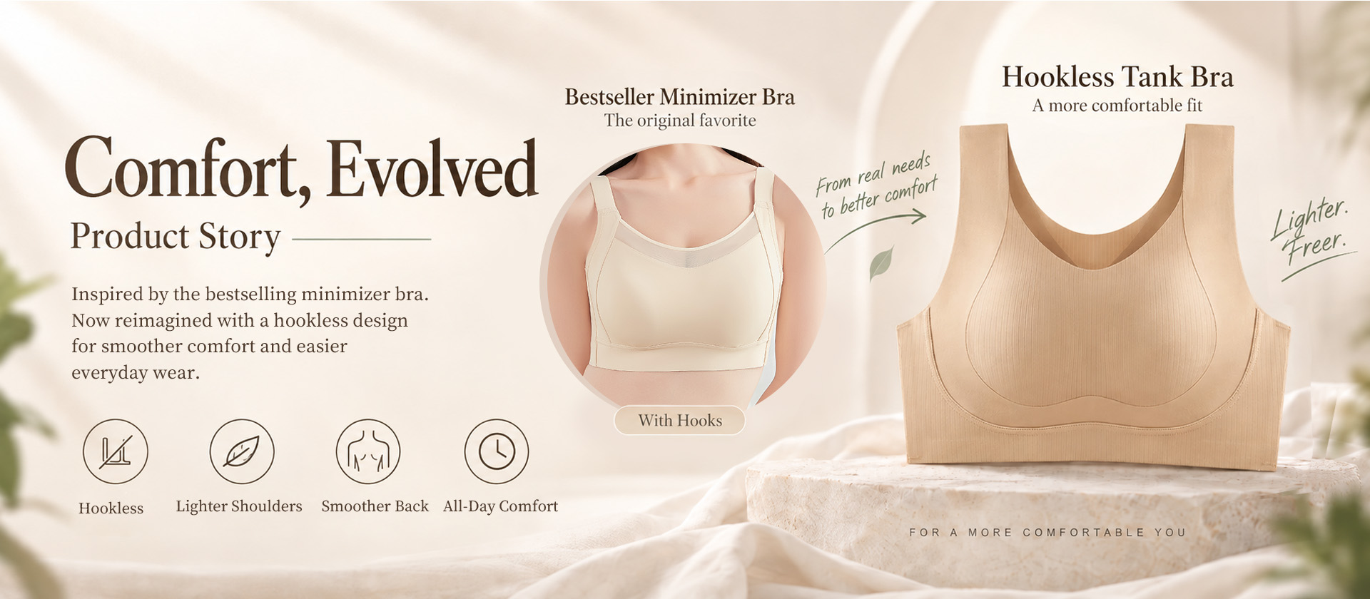 Comfort, Evolved — Product Story