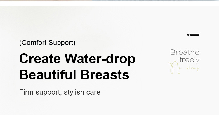 Breathable Seamless Wireless Anti-sagging Bras Stylish Shoulder Strap Comfort Support VEIMIA