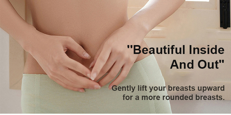 Seamless Wireless Anti-sagging Lift Up Bra Stylish Strap Easy Gathering VEIMIA