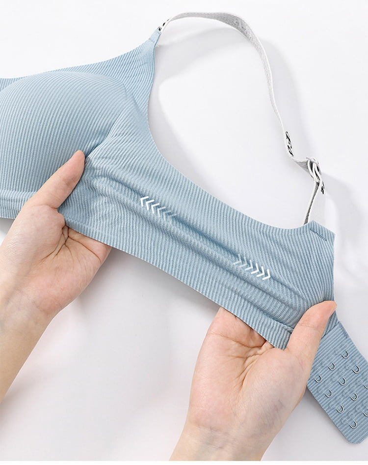 SeamlessElastic Lift Up Bra Stylish Straps No Underwire Comfortable Support VEIMIA