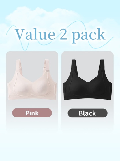 Refreshing Minimizer Bra With Super Thin Cups For Slimming, Skin-friendly 24-hour Comfortable Plus Size Bra Provides Strong Supporters VEIMIA