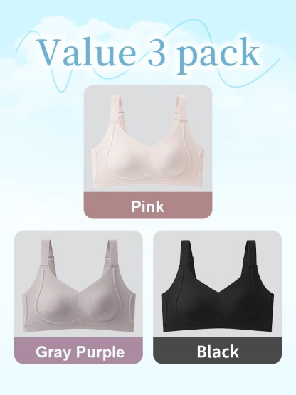 Refreshing Minimizer Bra With Super Thin Cups For Slimming, Skin-friendly 24-hour Comfortable Plus Size Bra Provides Strong Supporters VEIMIA