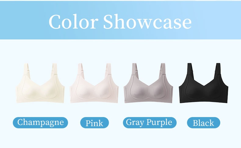 Refreshing Minimizer Bra With Super Thin Cups For Slimming, Skin-friendly 24-hour Comfortable Plus Size Bra Provides Strongest Support VEIMIA