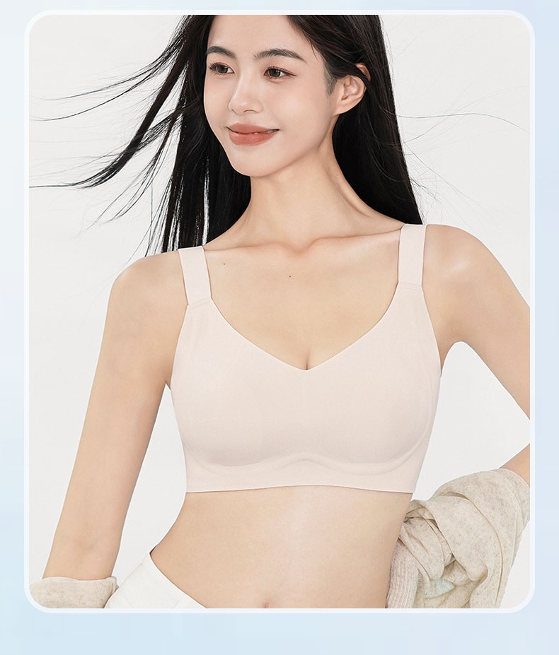 Refreshing Minimizer Bra With Super Thin Cups For Slimming, Skin-friendly 24-hour Comfortable Plus Size Bra Provides Strong Supportings VEIMIA