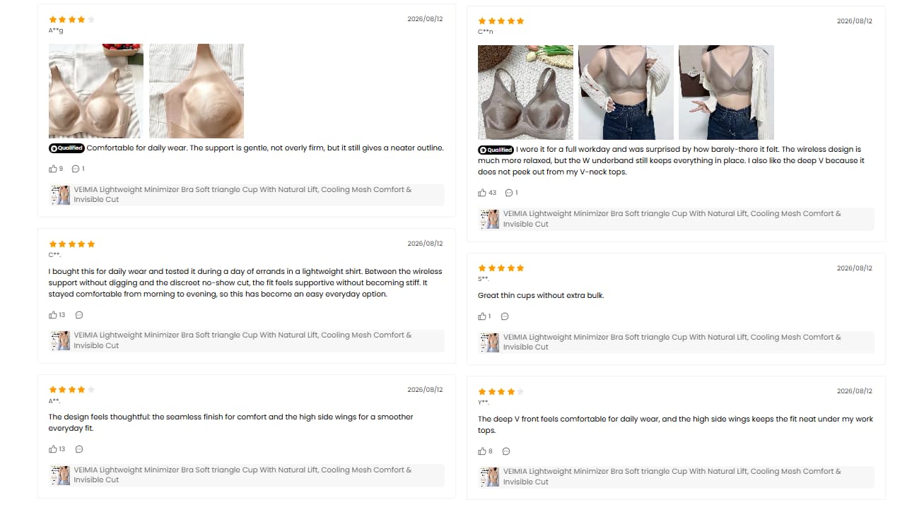 VEIMIA Customer Reviews