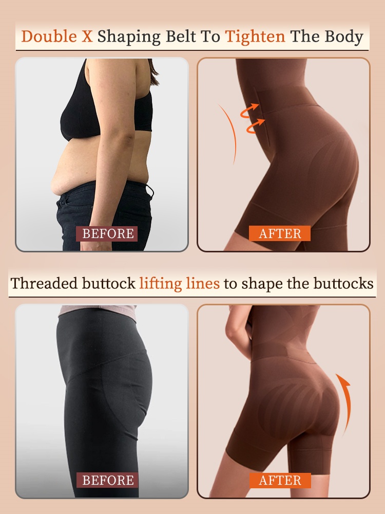 Sculpting Bodysuit Full Body Slimming With Double-X Support, Seamless Zero-pressure Fit & Built-in Convenience VEIMIA