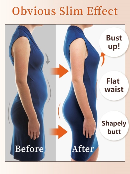 Sculpting Bodysuit Full Body Shaping With Double-X Holds, Seamless Zero-pressure Fit & Built-in Convenience VEIMIA