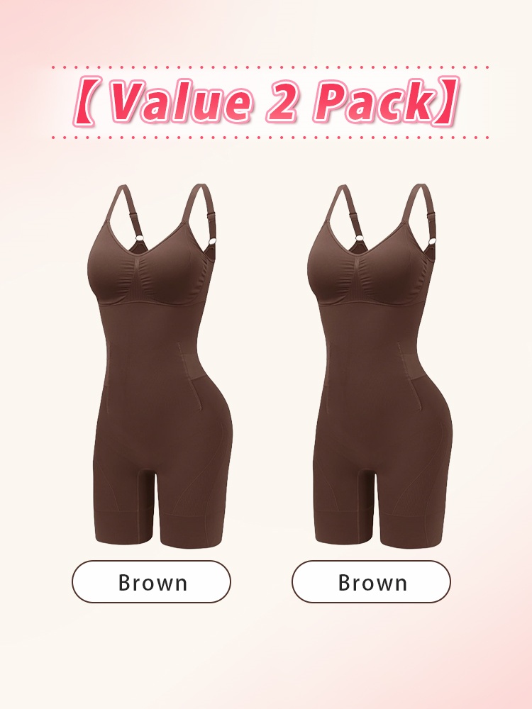 Sculpting Bodysuit Full Form Slimming With Double-X Structure, Seamless Zero-pressure Shape & Built-in Advantage VEIMIA