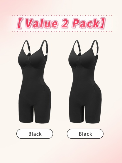 Sculpting Bodysuits Full Forms Slimmings With Double-X Structures, Seamless Zero-pressure Shapes & Built-in Advantages VEIMIA