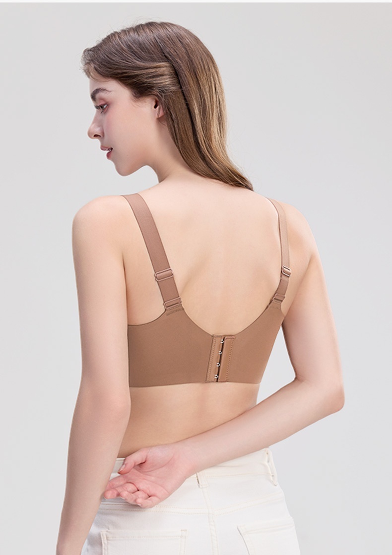 Sculpting Minimizer Bra With Full Coverage, Elegant Fabric Cups & Stable Support VEIMIA