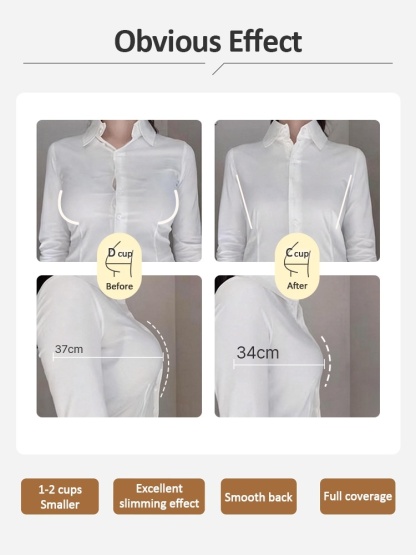 Sculpting Minimizer Bra With Full Coverage, Elegant Mesh Shells & Stable Supports VEIMIA